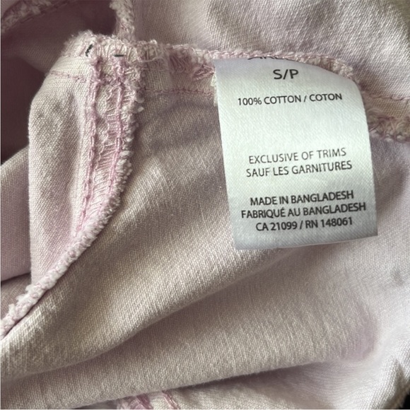 Oversized light purple cropped jeans jacket - Picture 8 of 10